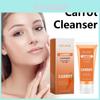 Eelhoe Carrot Facial Cleanser Gentle Cleansing Oil Control Brightening Moisturizing Wash