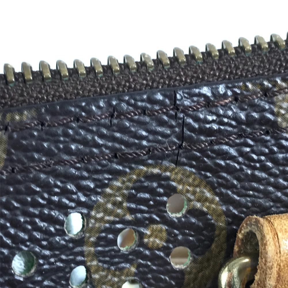 Louis Vuitton M95181 MonogramPerfo Speedy30 Tote Bag Hand Bag Green/Brown