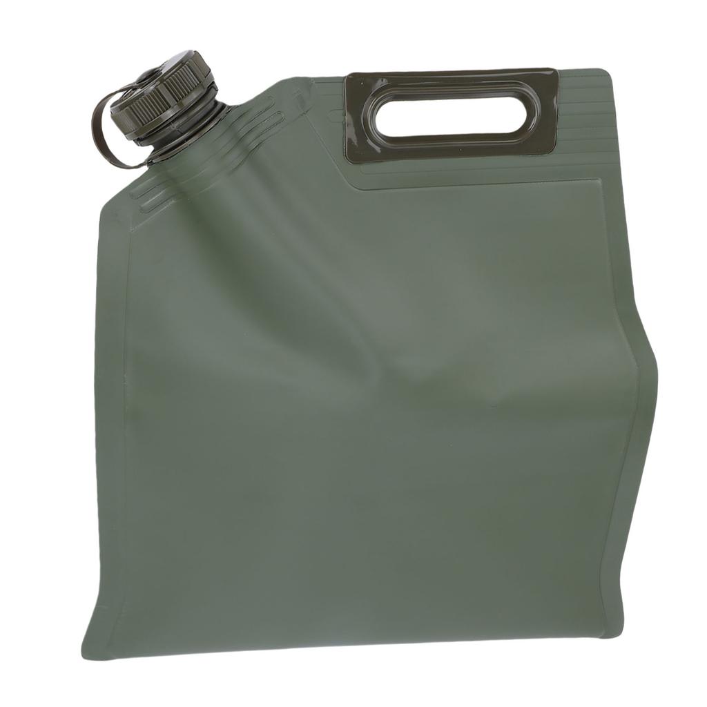 Gas Bladder TPU Leakproof Portable Handheld Gas Container Foldable Vehicle Oil Transfer Bag for Drivers Motorcycles SUVs Road Trips Green