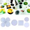 Resin Coaster Mold 5Pcs Silicone Moulds for Resin Casting,Agate Coaster Epoxy Molds Epoxy Resin Casting Mould Home Decor