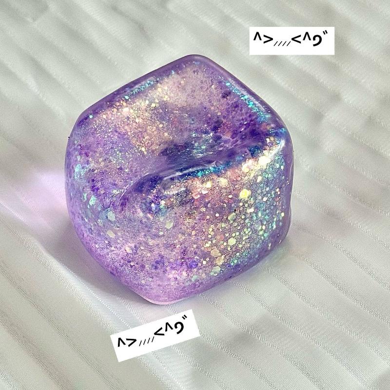 Squishy Ice Cube Fidget Toys Stress Relief Ball For Adults Kids Squeeze Ball Toys Gift