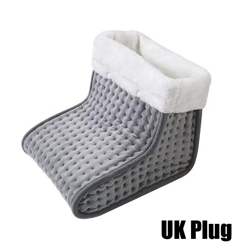 Winter Electric Heated Foot US/EU/UK Warmers Soft Feet Heating Pad 10-gear Adjustable Temperature Electric Shoe Heating Pad