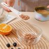 2 Pcs Wet Dry Use Cooking Spoon Plastic Food Can Spoon Durable Can Opener Spoon  Outdoor Camping