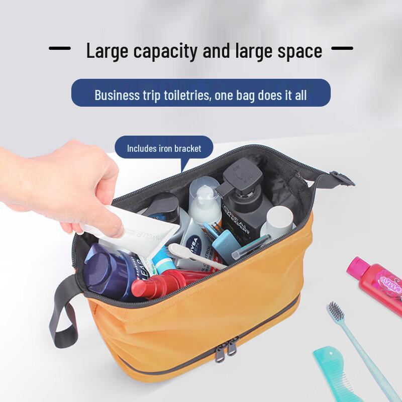 OLOMM Large Capacity Waterproof Travel Toiletry Bag