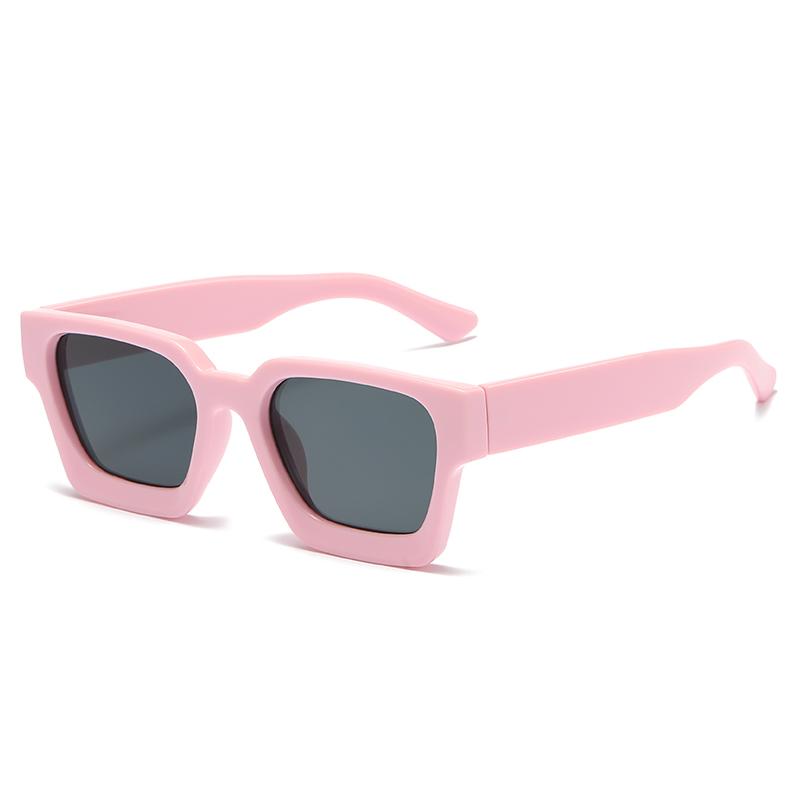 Mode Vintage Marke Quadrat Sonnenbrille Frauen Männer Retro Kleine Schwarze Sonnenbrille Unisex Ins Beliebte Shades Brillen UV400