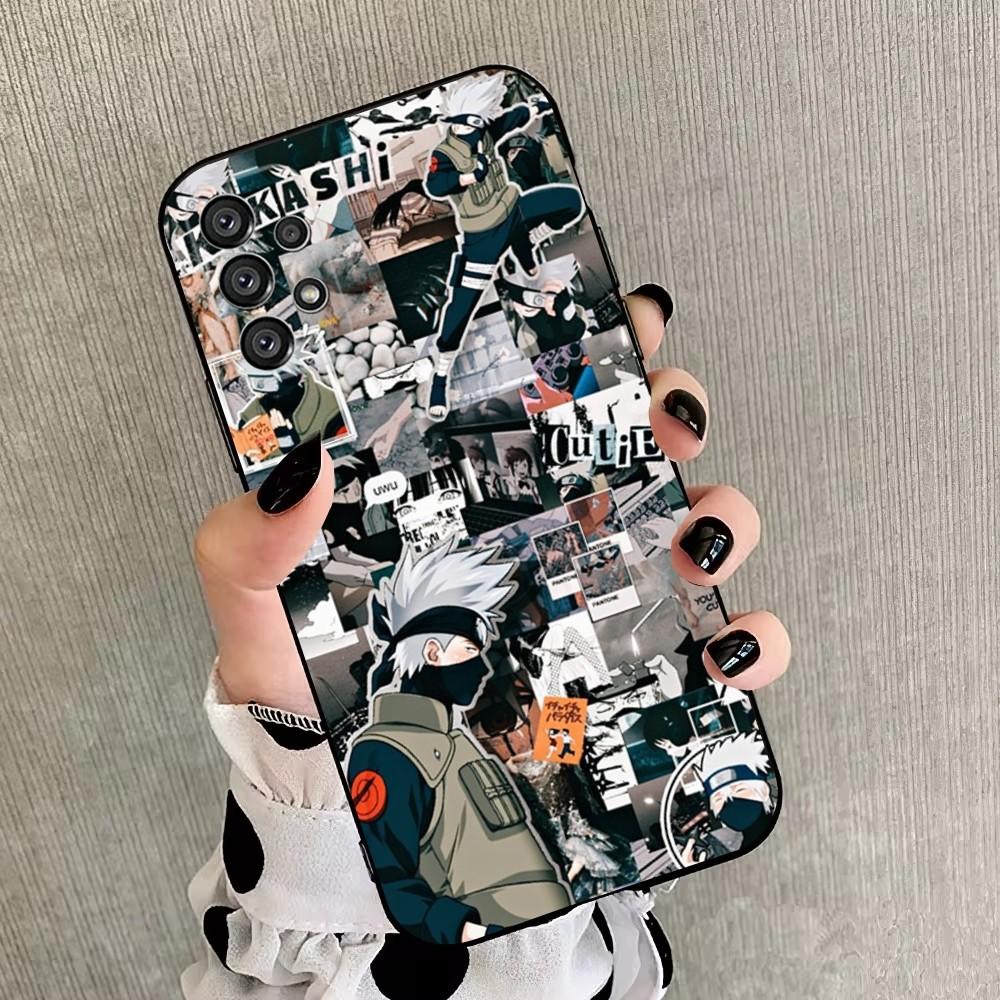 K-KakashiS Anime H-Hatake Phone Case For Samsung Galaxy A20,A21s,A22,A31,A32,A52,A53,A72,73,A80,A91 Soft Black Cover