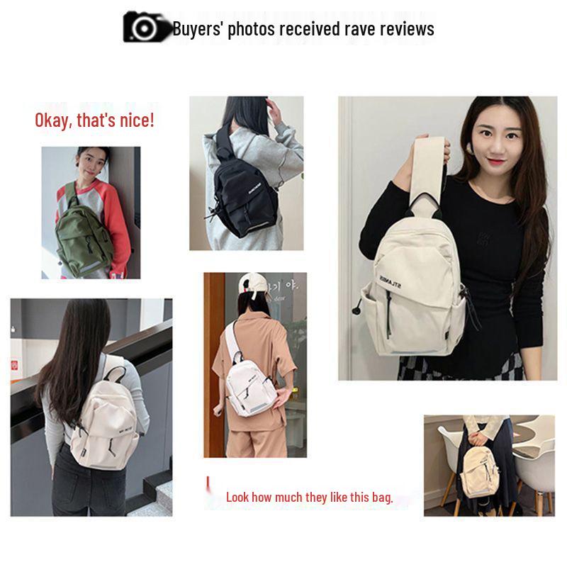 Men's Lightweight Mountaineering Single Shoulder Bag - Crossbody Chest Pack for Climbing, Cycling, and Casual Use