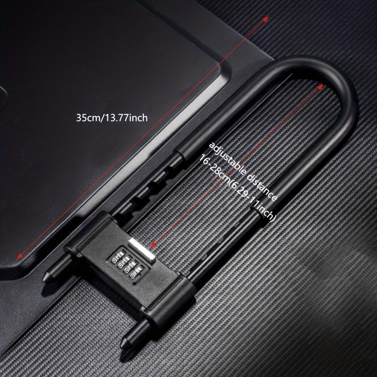 

Bicycle Combination U-Shaped Lock, Heavy-Duty U-Shaped Lock Combination Electric Scooter Motorcycle Metal Fence Door Anti-Theft