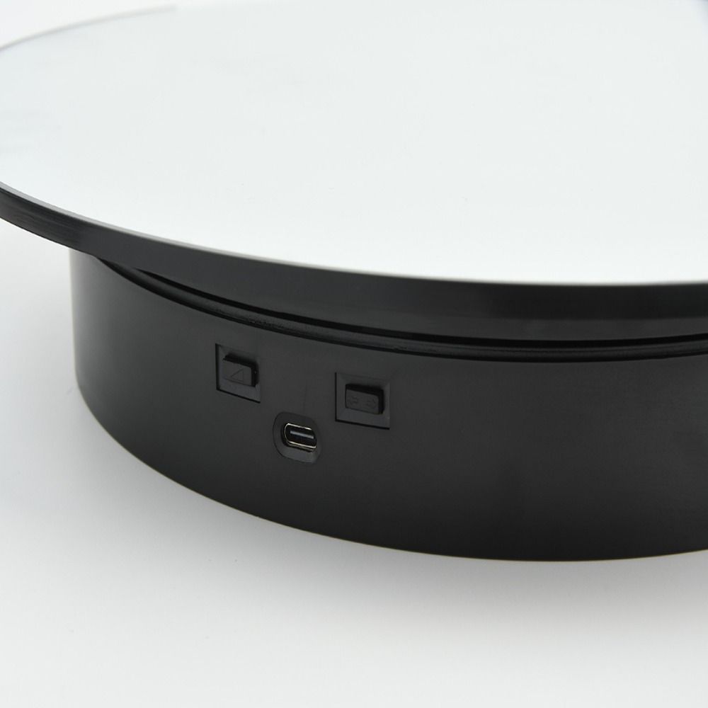 USB Powered Rotating Display Stand Motorized Jewelry Display Platform  Professional Shooting