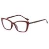 European & American Anti-Blue Light TR90 Retro Square Frame Glasses - Trendy Internet Celebrity Style.