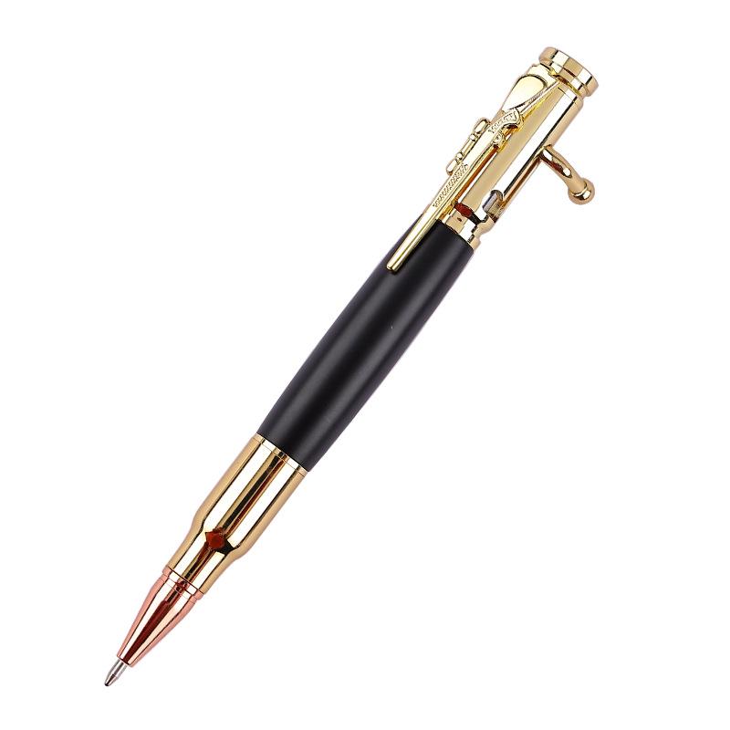 Multi-Functional Creative Gun-Inspired Ballpoint Pen