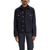 Levis Solid Color Square Neck Single Breasted Long Sleeve Jacket Men Jackets Dark-Blue A5883-0000