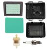 Carburetor Kits Air Fuel Filter Cover For Honda GCV135 GCV160 GCV190 HRB216 HRZ216 Engine Home Garden Tools Accessories
