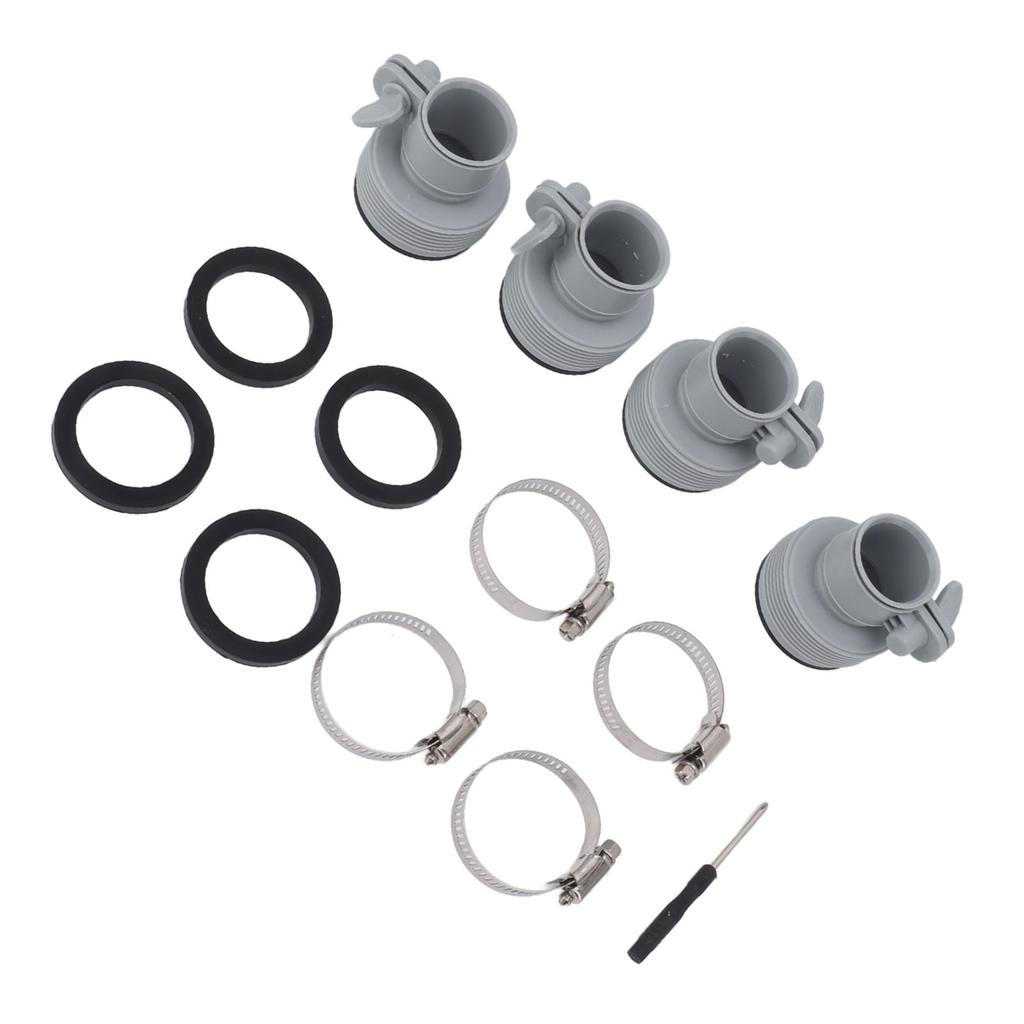 Adaptor Furtun Tip B cu Guler de Rezervă pentru Pompe Filetate Intex FIT ARU Tip B Clemă de Piscină