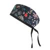 Adjustable Cotton Surgical Cap with Cartoon Print for Women and Men
