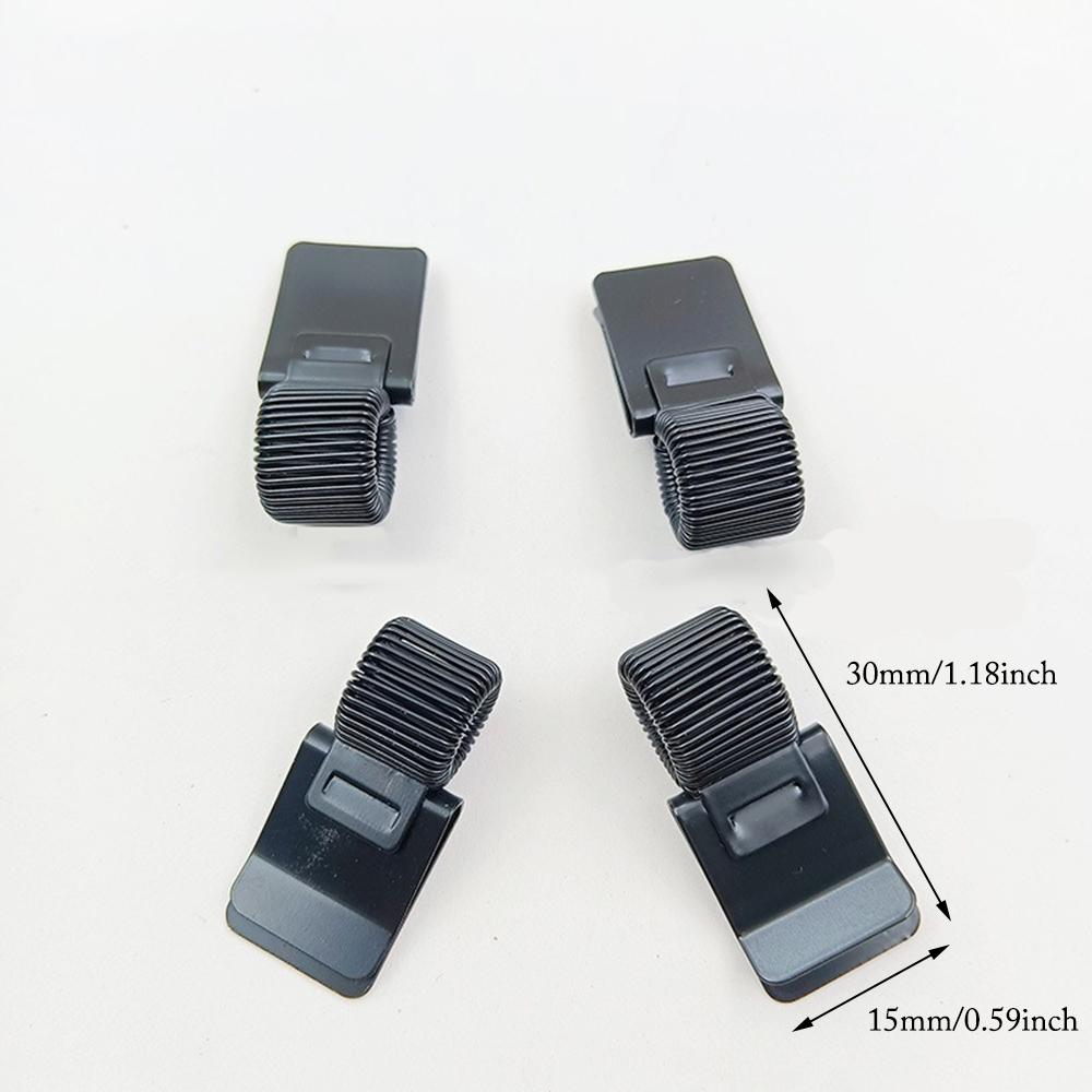 1/3PCS Notepad Easy to Carry Spring Pen Slot Multifunctional Telescopic Spring Electroplating Pen Clip Fixed Stationery Accessories