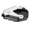 Motorcycle Kickstand Enlarger Aluminium Alloy Side Stand Extension Plate Pad Replacement for CB500X 2019+(Black )