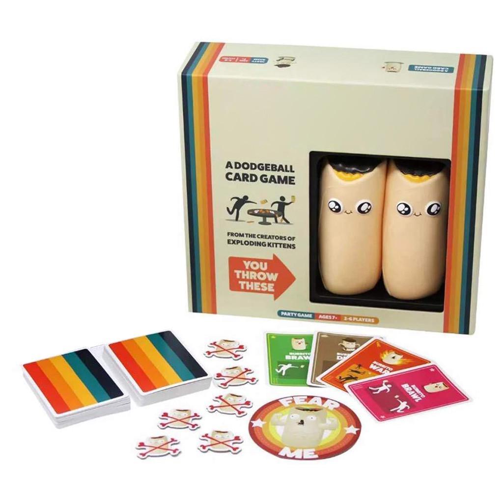 Buy Card Game Throw Burr-ito Card Game Kickstarter Game Pressure Game Bard  Game at affordable prices — free shipping, real reviews with photos — Joom