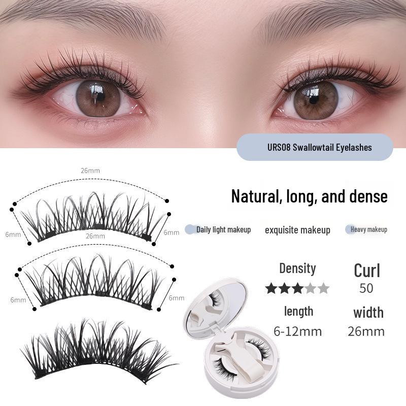Magnetic Eyelashes: Natural, Long & Thin Self-Adhesive Glue-Free Style