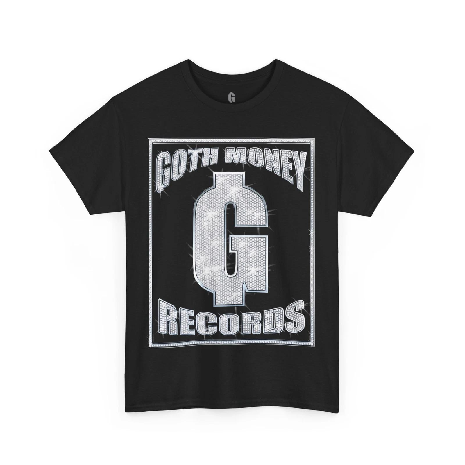 Goth Money Records Bling Heavy Cotton Tee Shirt L