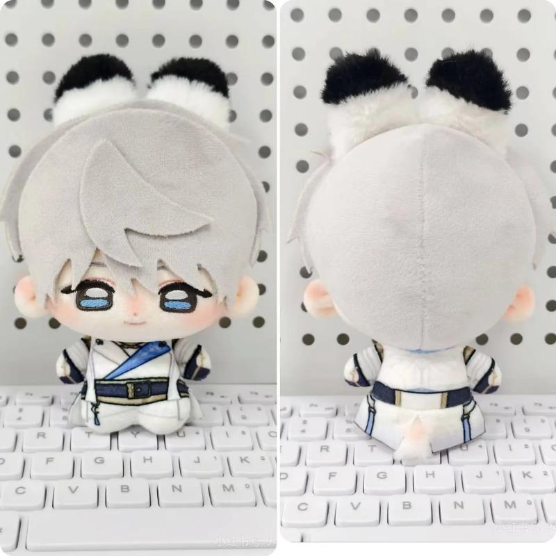 10cm Kawaii Love And Deepspace Xavier Plush Doll Cute Anime Game Character Stuffed Toy Desktop Ornament Collectible Gifts