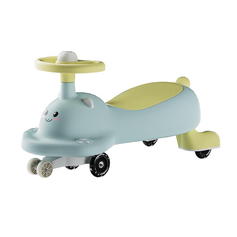 Children's Anti-Rollover Twist Car (Ages 1-6) - Rocking and Sliding Toy for Boys & Girls