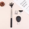 4PCS/SET Different Back Scratcher Portable Telescoping Extendable Back Massager Tool For Thanksgiving Birthday Christmas Gifts