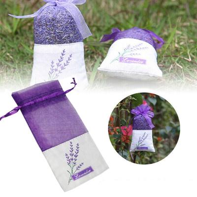 10/20PCS Drawstring Mesh Lavender Bags Indoor Deodorizing Purple Gauze Ribbons Drawstring Sachets Premium Cotton Muslin