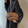 Rhombus Chain Bag Women'S Large-Capacity Autumn High-End Feeling Foreign Style Shoulder Messenger Bag