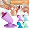Nostalgie Hinge Untippable Nail Polish Bottle Holder, Anti-Spill Tilted Stand, Display Rack for Home, Salon