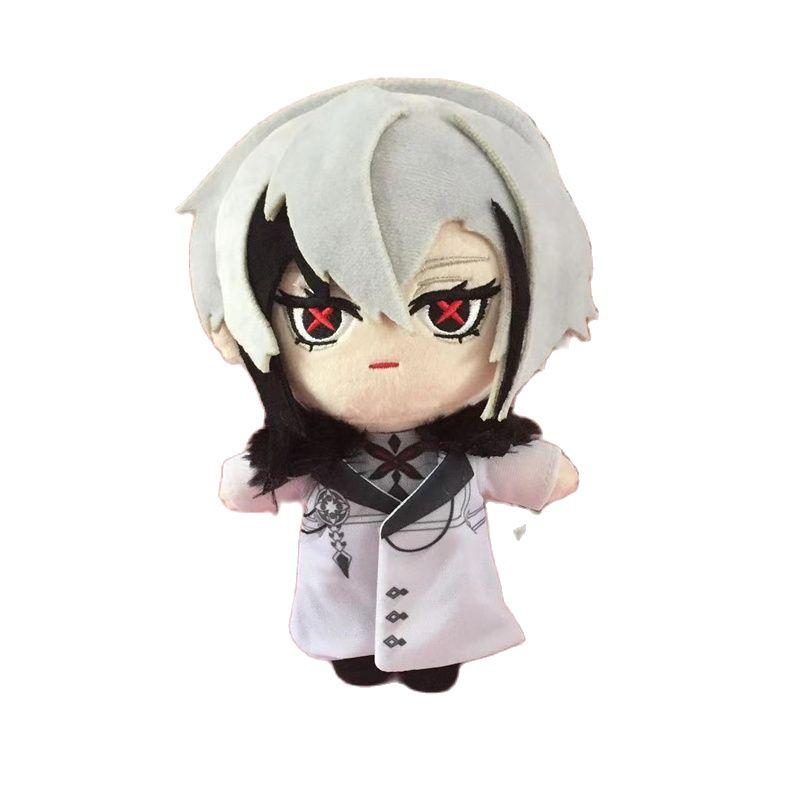 Anime Genshin Impact Plush Doll Toy Kaveh Morax Zhong Li Xiao Hu Tao Ayato Game Cute Soft Stuffed Pillow Kids Gift 20cm