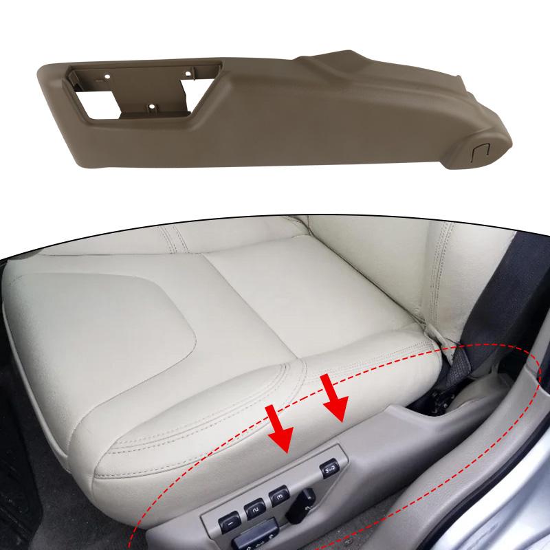39802011 Auto Sitz Linke Seite Schalterpanel Verkleidung Abdeckung Für Volvo S60 S80 V70 XC70 XC90 Sitzschienen Außenabdeckung Verkleidung Auto Zubehör