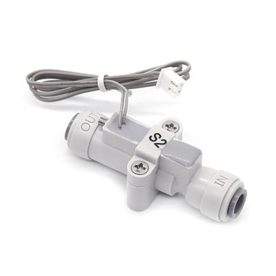 Sensor de flujo compacto G1/4" Sensor de flujo de agua líquida Medidor de flujo Interruptor de flujo de agua Adecuado para purificador de dispensador de agua
