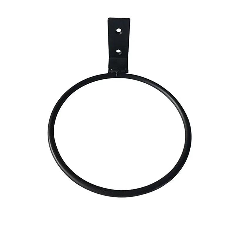 Flowerpot Holder Ring Balcony Planter Pots Tray Rack Bracket Metal Wall Mounted Plant Hanger Outdoor Indoor Home Decoration