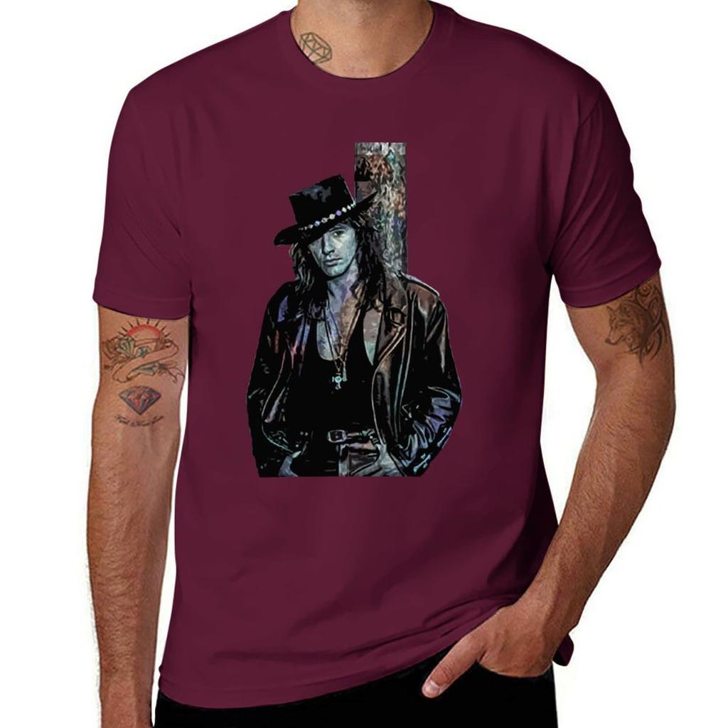 Richie Sambora T-Shirt plus size tops cotton graphic tees mens graphic t-shirts big and tall