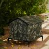 Indoor /Outdoor Waterproof Warm Cat Dog House, Winter Outdoor Stray Pet Cave Bed, Foldable Small Dog Puppy Sleeping Bag