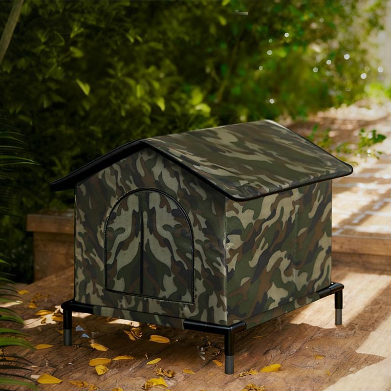 Indoor /Outdoor Waterproof Warm Cat Dog House, Winter Outdoor Stray Pet Cave Bed, Foldable Small Dog Puppy Sleeping Bag