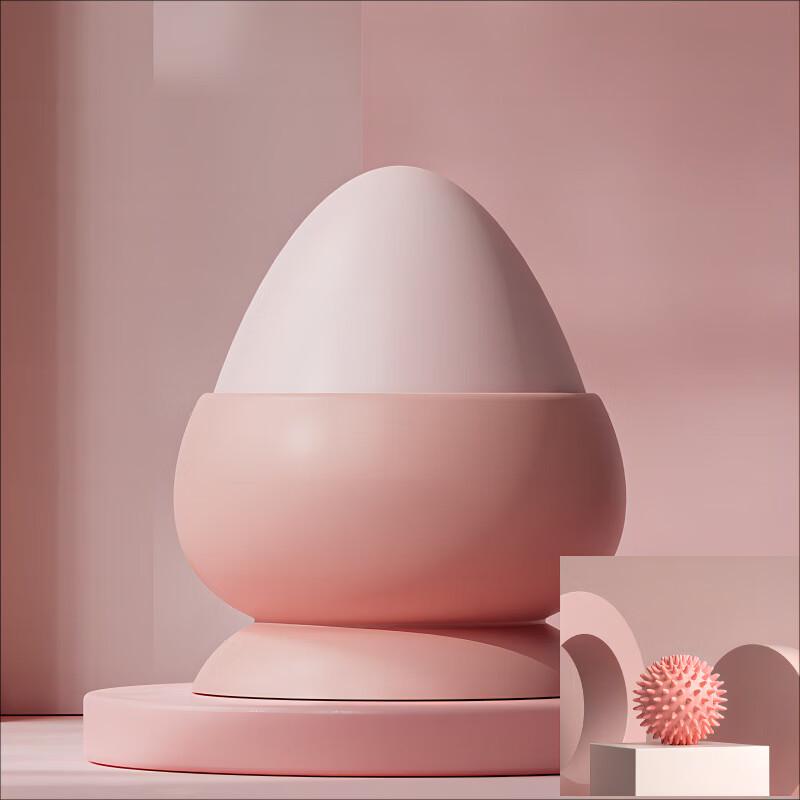 Yiming Suction Cup Fascia Ball with Hedgehog Massager