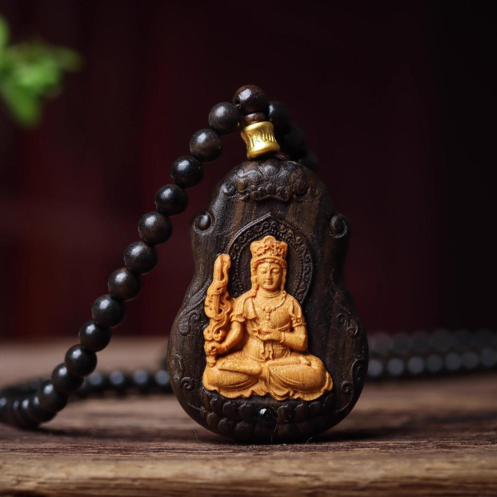 Chengui Zhao Gongming Martial God of Wealth Pendant Necklace – Five Ways God of Wealth Design for Men and Women