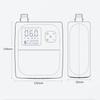 Pompa Elettrica Gonfiaggio SUP 25PSI Batteria 8000mAh Ricaricabile per Tavola SUP Surf Kitesurf Tenda Gonfiabile Barca Materasso ad Aria
