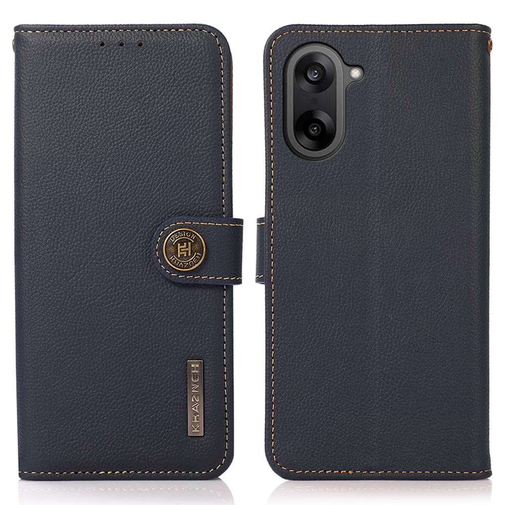 for OnePlus Nord CE5 5G Case Genuine Cow Leather Wallet Phone Cover