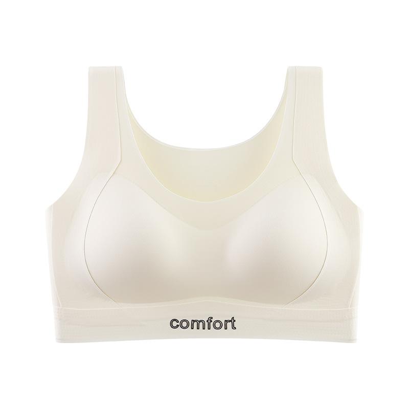 Sports Bra Women's Seamless Underwear Hollowed-out Beautiful Back Breathable Lift Bra Push Up Bra