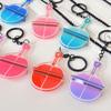 Acrylic Table Tennis Racket Keychain Pendant - Trendy Souvenir Gift