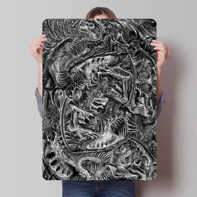 W-Warhammers Metallschild Anpassbare Spieleposter Vintage Heimdekoartikel Retro Blechschild für Gamerzimmer-Dekoration Wand