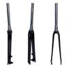 Full Carbon Fiber Bike Road Fork Bicycle Parts Hard Fork 700C Disc Brake Tapered / Straight Super light 400g +/_ 20g