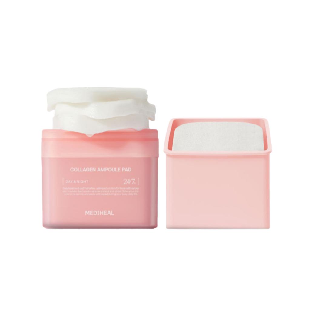 Mediheal Collagen Ampoule Pad 100 Sheets + Refill 100 Sheets