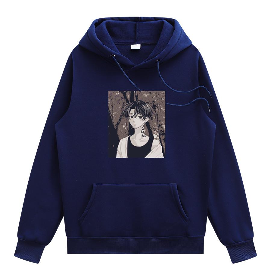 Unisex Anime Tokyo Avengers Sudadera con Capucha Manga Larga con Carácter Unisex Anime Tokyo Avengers Sudadera con Capucha Manga Larga con Carácter