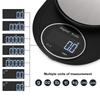 Digital Kitchen Scale Stainless Steel Electric Kitchen Food Scale High-precision Baking Scale LCD Backlight Display