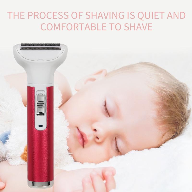 Women's Multifunctional Electric Shaver & Trimmer Set for Underarms, Legs, and Eyebrows