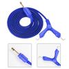 2m Tattoo Power Supply Silicone Clip Cord Tattoo Hook Line for Tattoo Machine (Black)